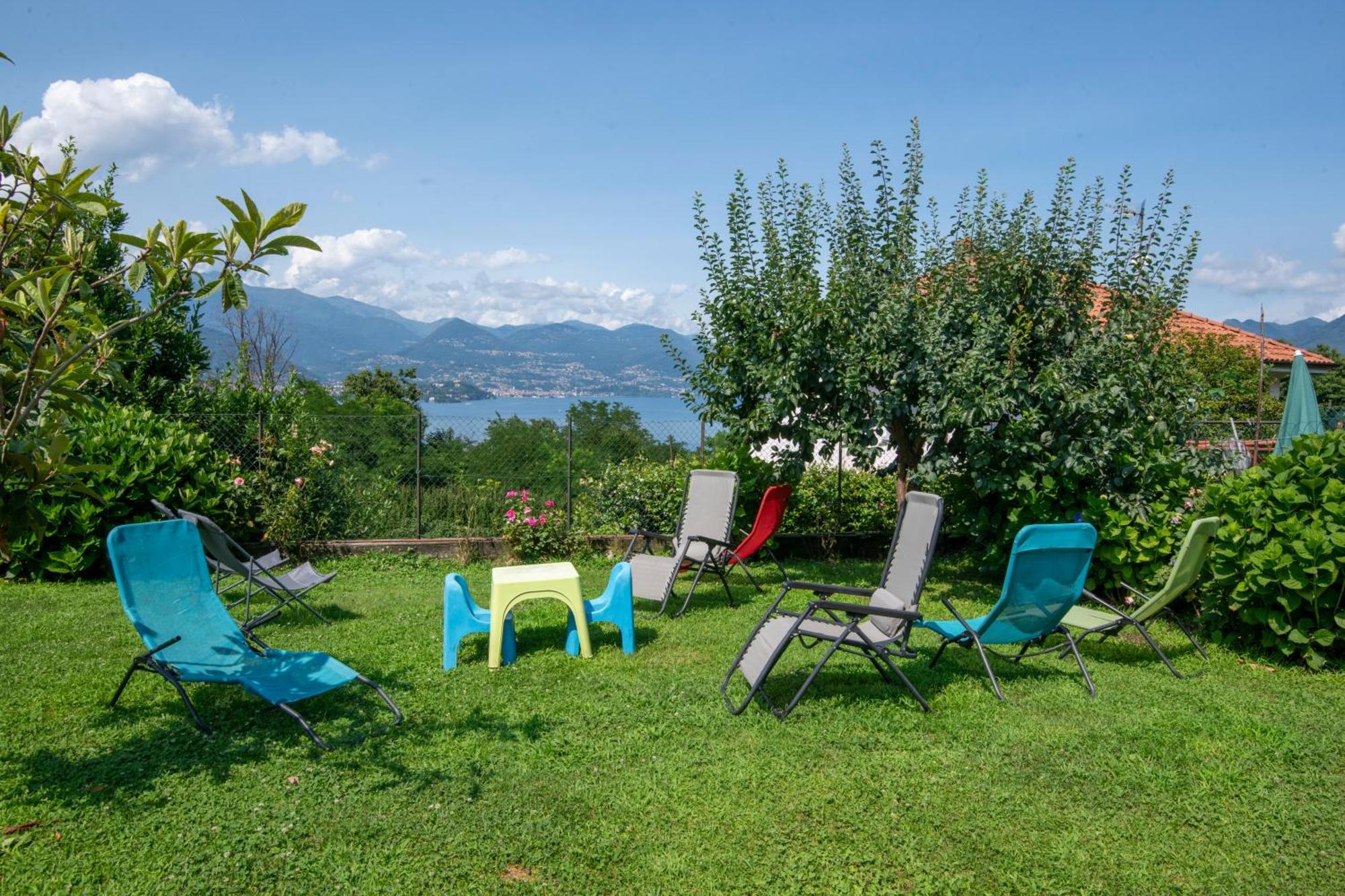 Casa Lilla - Lakeview Large Apartments With Garden Above Stresa Exterior photo
